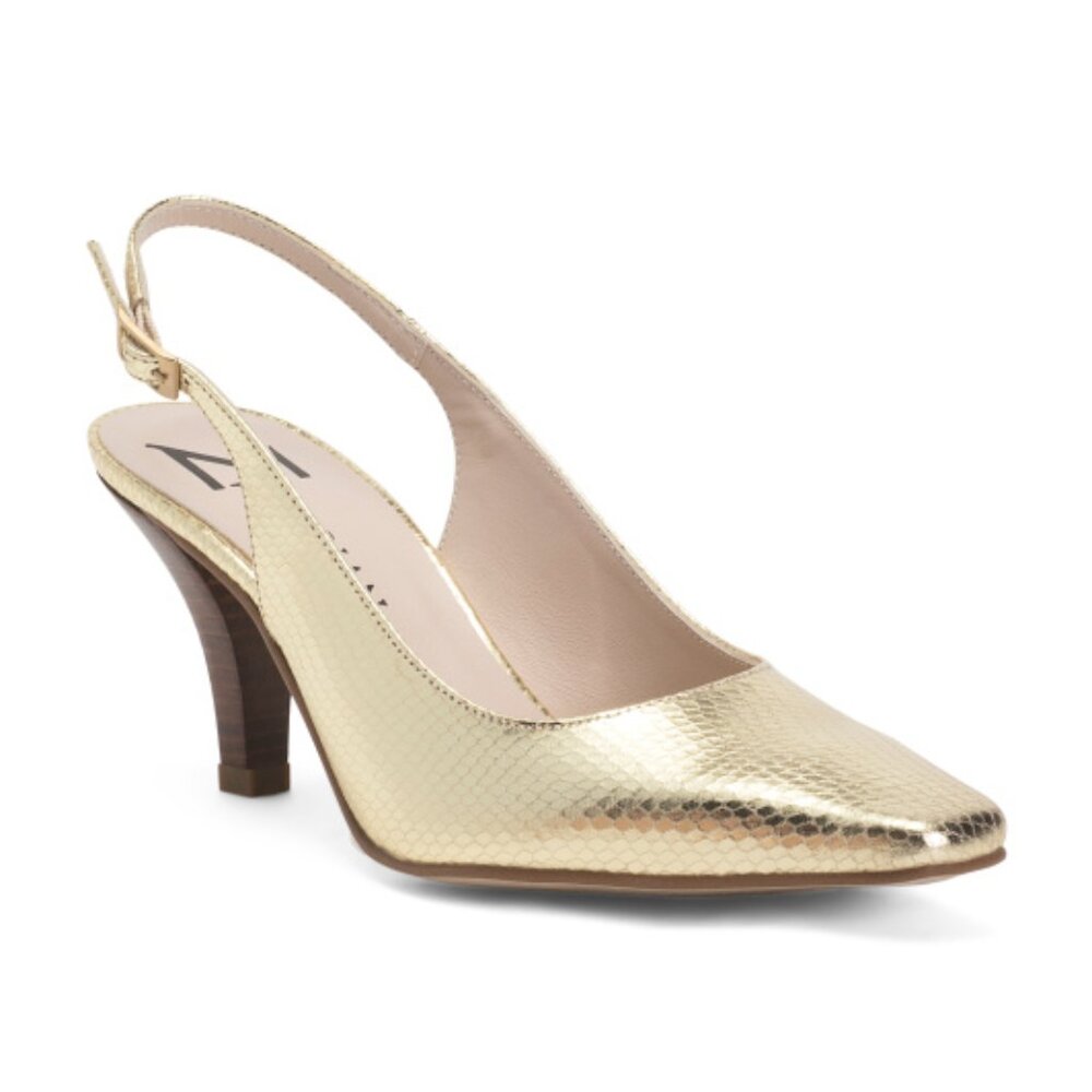 MARIAN Made In Spain Leather Slingback Heels